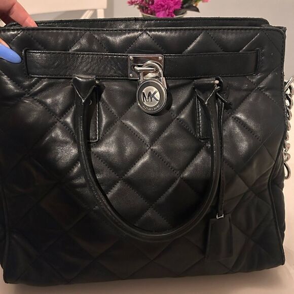Michael Kors Quilted Hamilton Bag - Picture 1 of 11